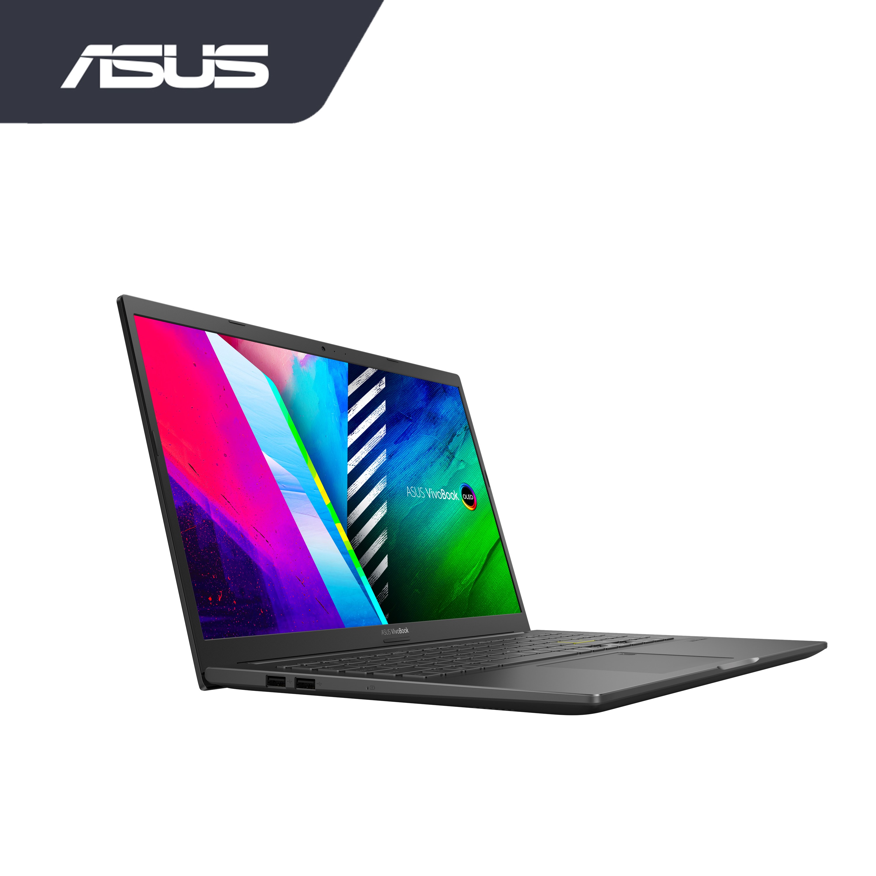 Asus VivoBook K513E-AL13093WS Indie Black Laptop | Intel i5 | 8GB Ram 512GB SSD | 15.6" FHD OLED Screen | MS Office H&S 2021 | Win11 | 2Y Warranty