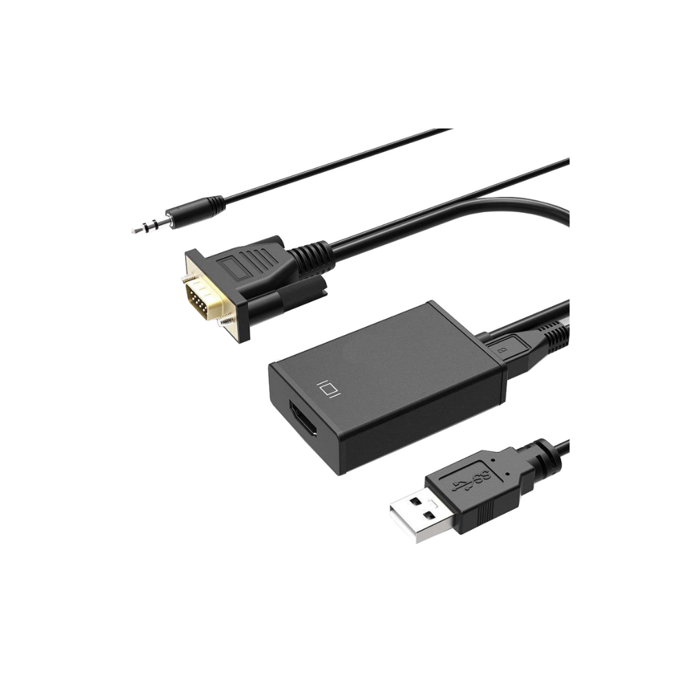 Vitar HDVG01 VGA Cable To HDMI Female Converter with Audio