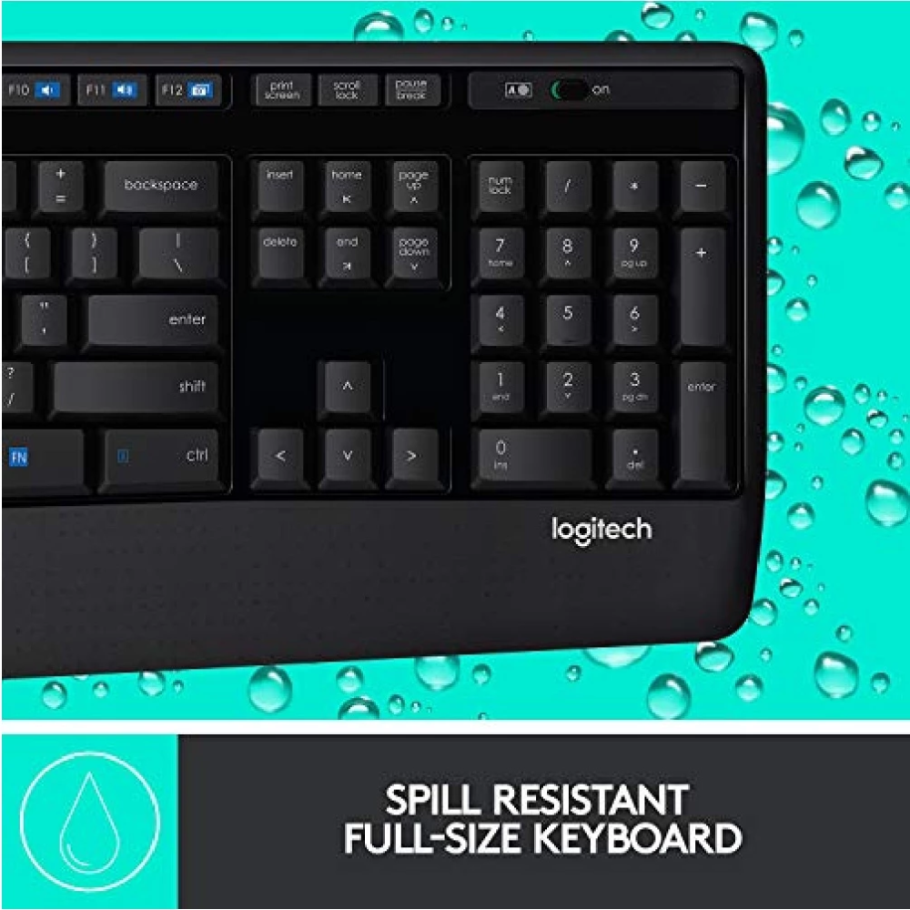 Logitech MK345 Wireless Keyboard & Mouse Combo