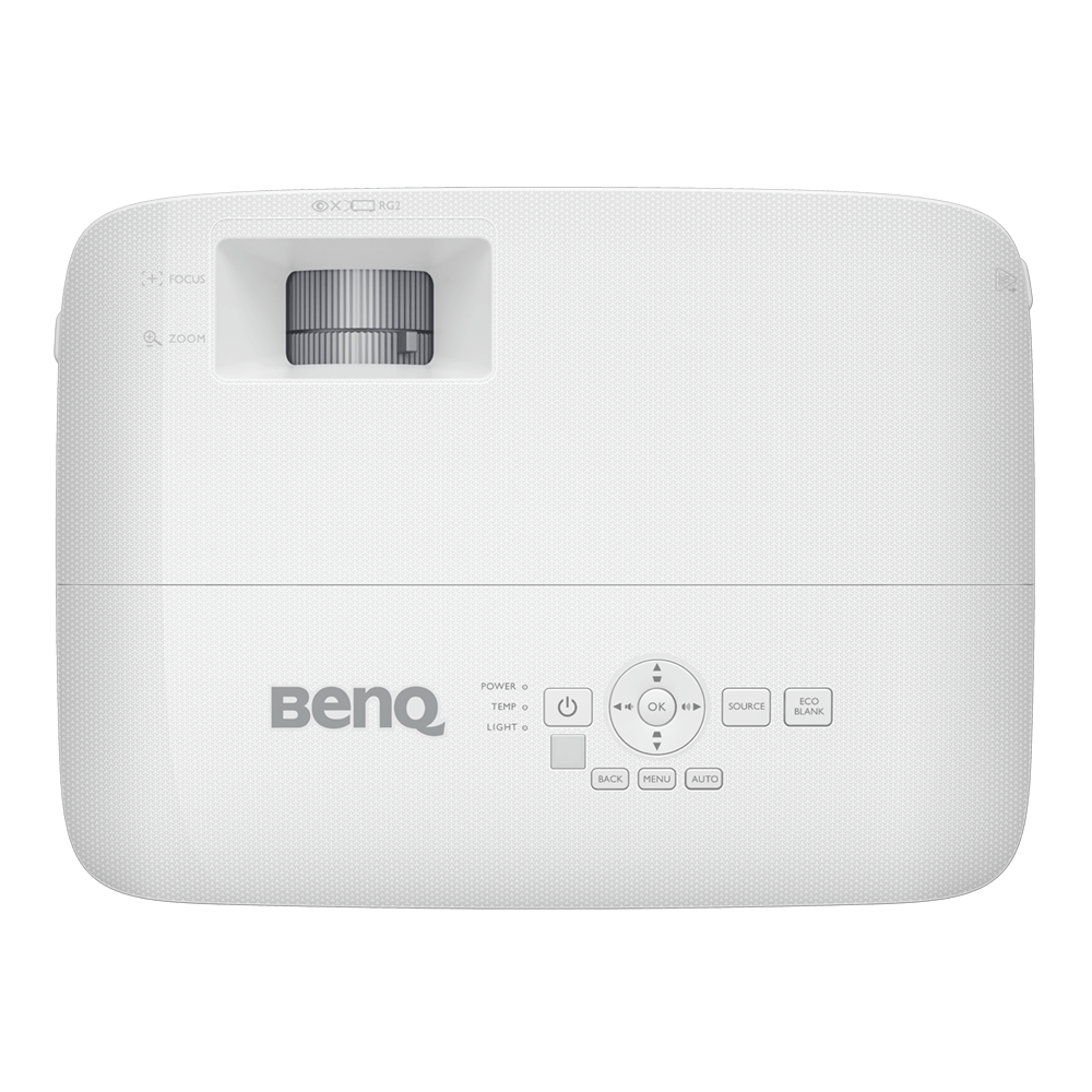 BenQ MH560 DLP Projector | 3800 Ansi Lumens | 20000:1 Contrast | FHD 1920x1080 | SmartEco Mode Saves Lamp Power | VGA, HDMIx2 | USB Type-A & USB Mini-B | Audio In & Out | Build In Speaker | 2.3KG