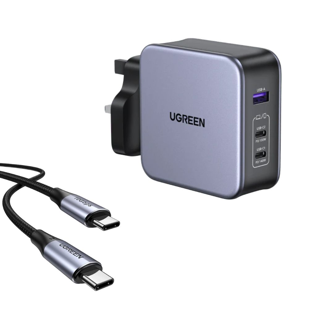 UGREEN Nexode 3 Ports Charger 140W