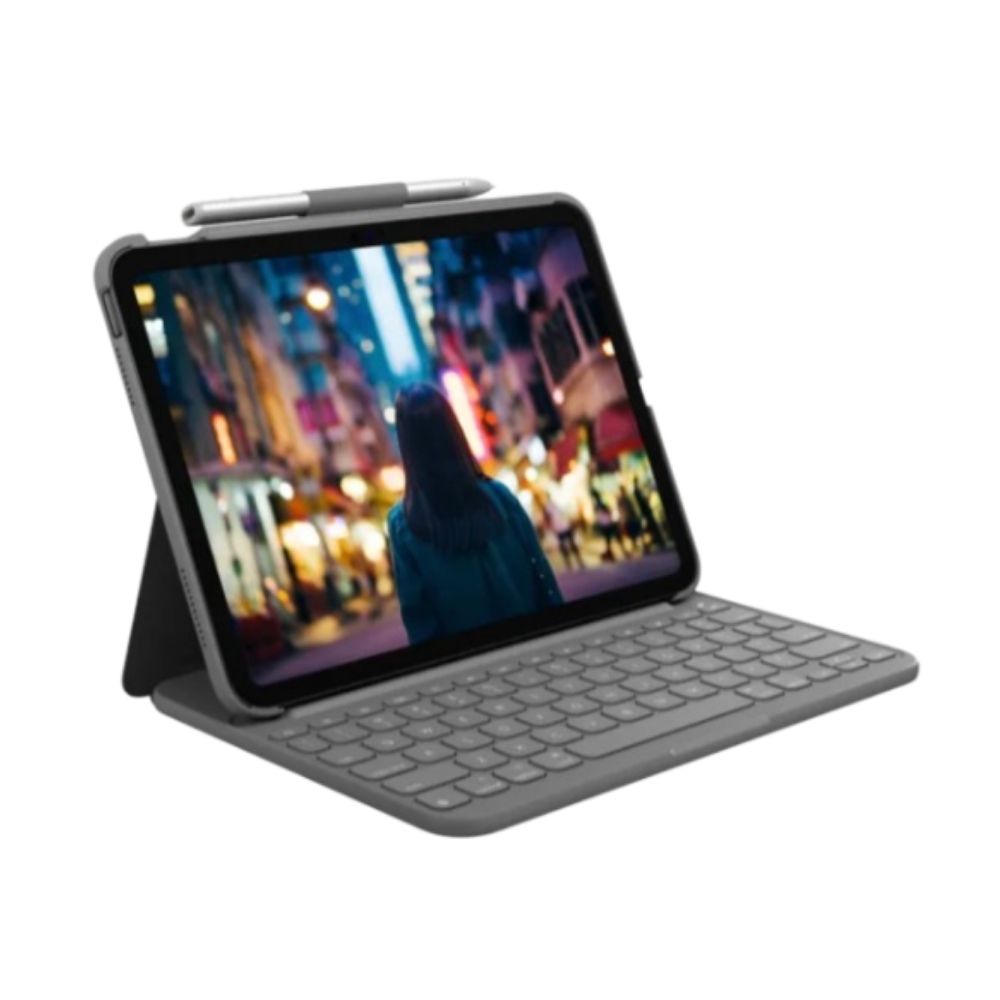 Logitech Slim Folio Keyboard Case 10.9" For iPad