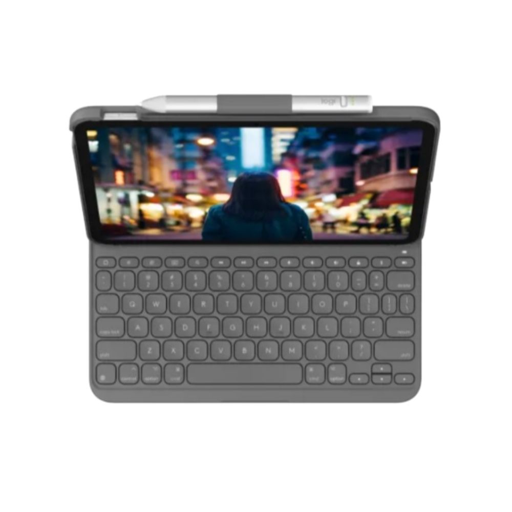 Logitech Slim Folio Keyboard Case 10.9" For iPad