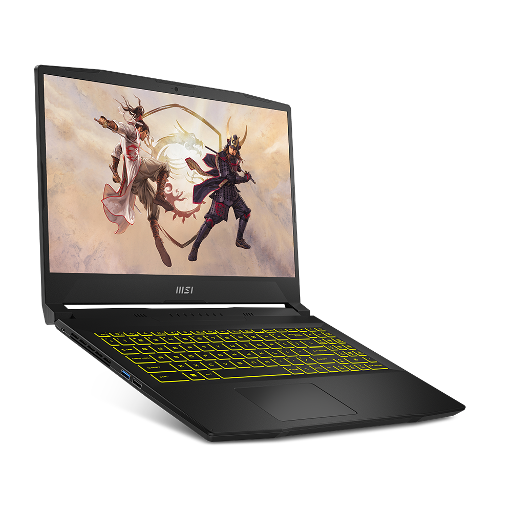 MSI Gaming Katana GF66 12UDOK-846MY Gaming Laptop (Black) | i7-12700H | 8GB RAM 512GB SSD | 15.6"FHD (144Hz) | KB Single Zone RGB | NVD RTX3050Ti | W11 | 2Y Warranty