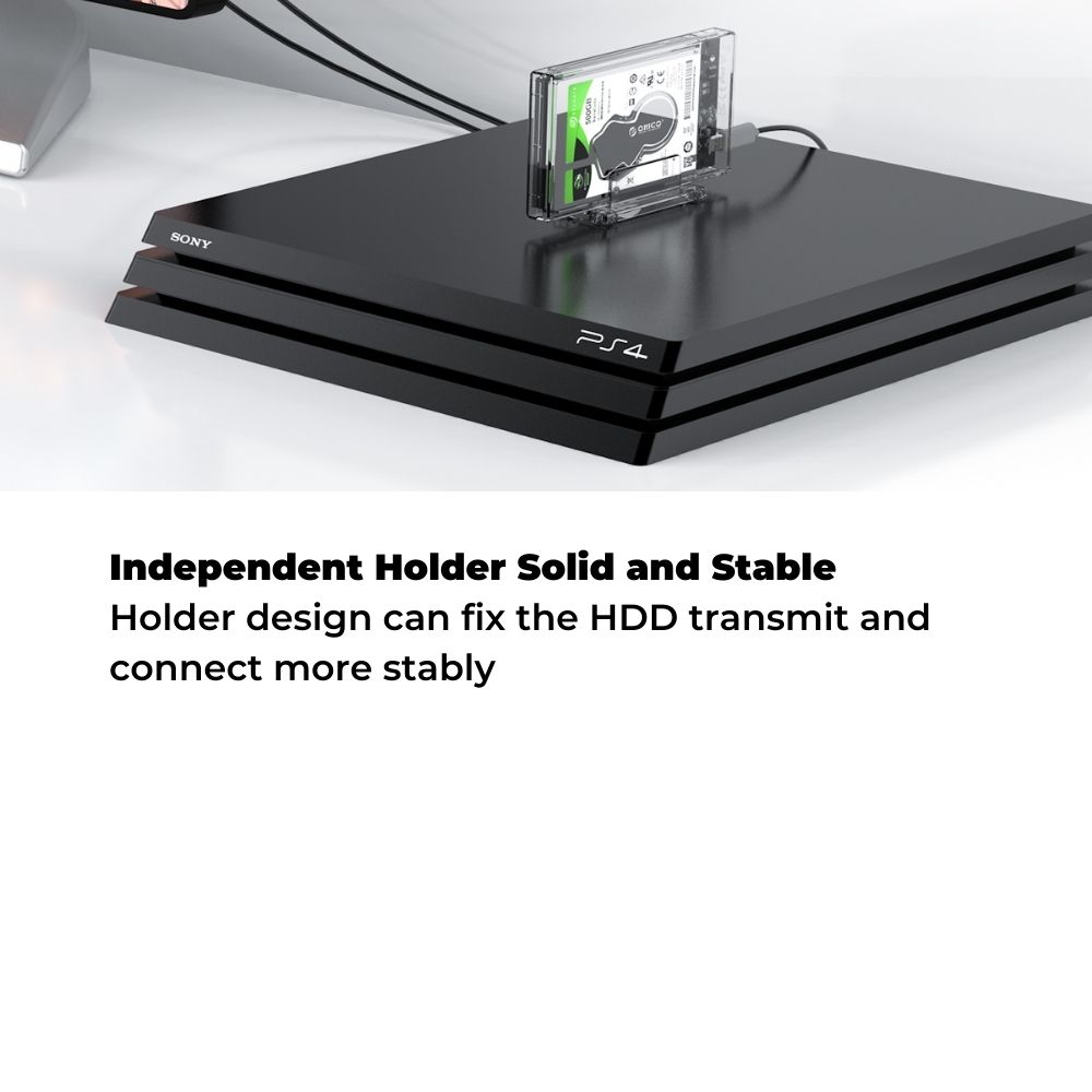 Orico 2159C3-G2 Hard Drive Enclosure with Stand 2.5" HDD / SSD