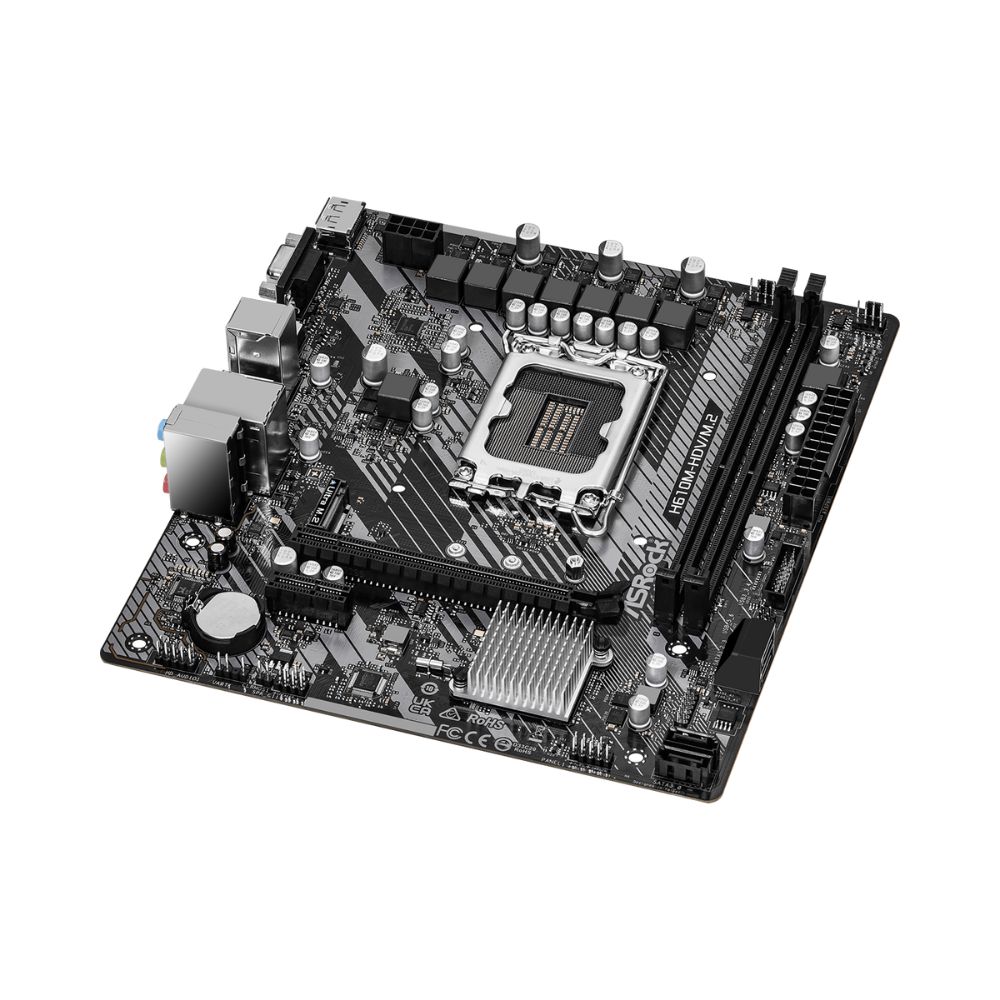 ASRock H610M-HDV/M.2 R2.0 mATX Motherboard