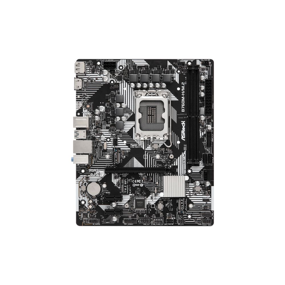 ASRock B760M-H/M.2 mATX Motherboard