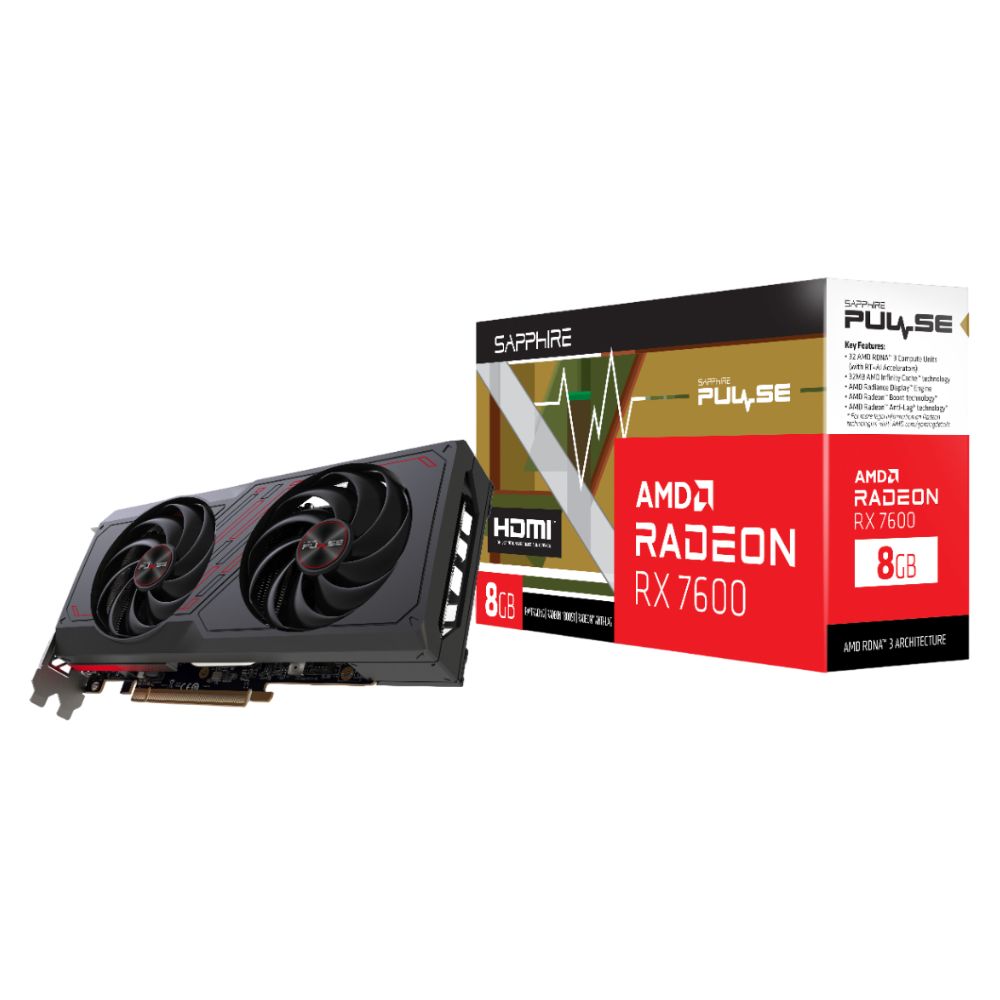 Sapphire Radeon RX 7600 PULSE