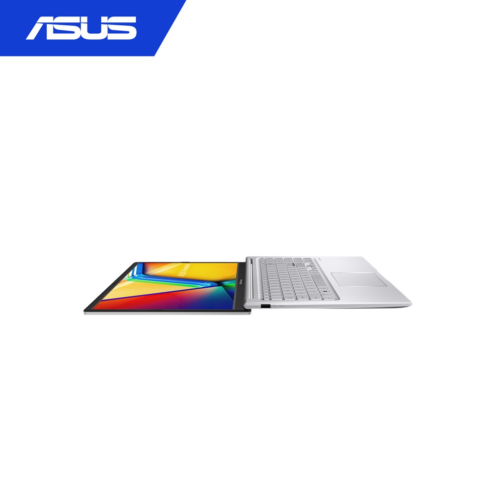 Asus VivoBook A1504V-ABQ353WS Laptop (Silver) | i5-1335U | 8GB RAM 512GB SSD | 15.6''FHD | Intel Iris Xe | MS Office H&S 2021 | Win11 | 2Y Warranty