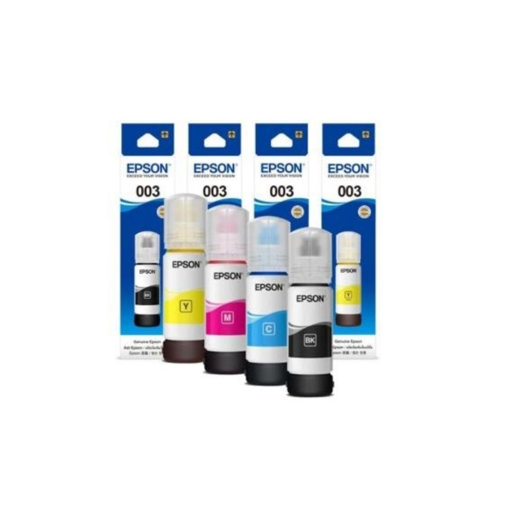 Epson Ink V100 Black / V200 Cyan / V300 Magenta / V400 Yellow | 65ml | L3110 , L3116 , L3150 , L3156