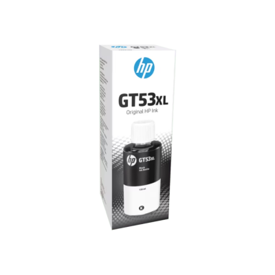 HP GT53XL 135-ml Black Original Ink Bottle | New replace GT51XL Black | (1VV21AA)