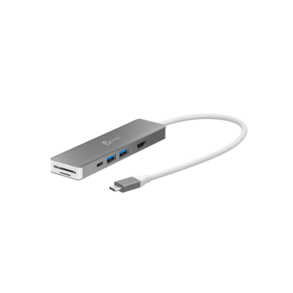 J5create USB-C 7-in-1 4K HDMI™ Multi-Port Hub (JCD390)