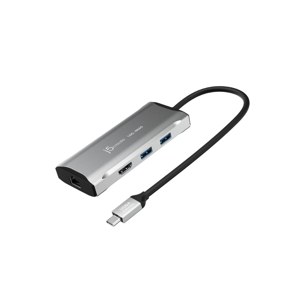 J5create USB-C 6-in-1 4K60 HDMI™ 10Gbps Travel Dock (JCD392)