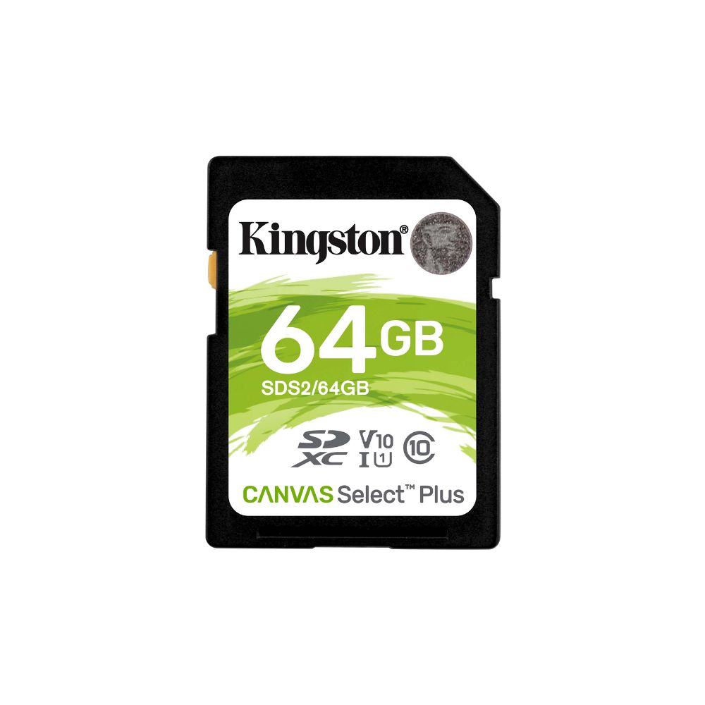 Kingston Canvas Select Plus SD Card UHS-I C10 U1 V10 Memory Card